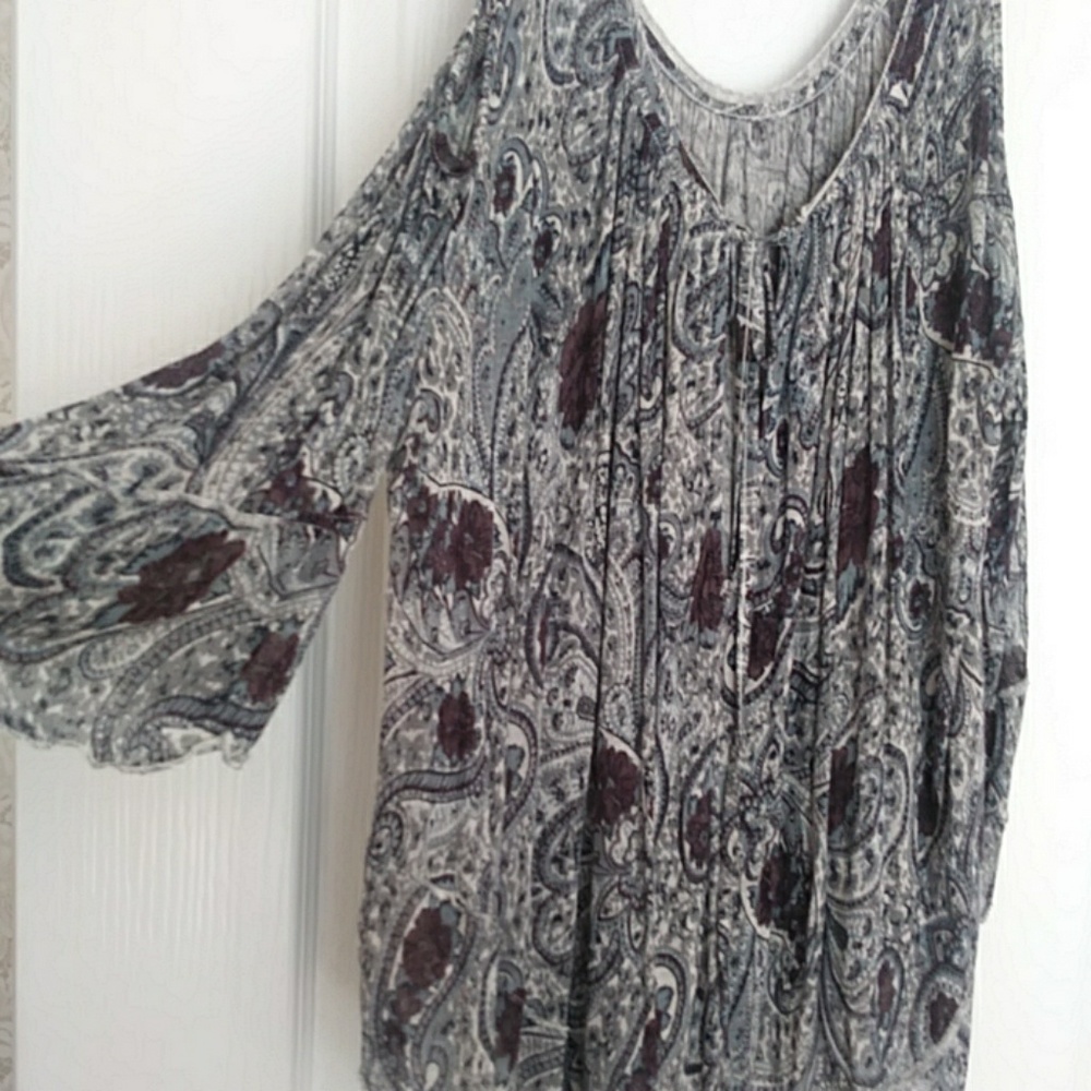 Free People cold shoulder top